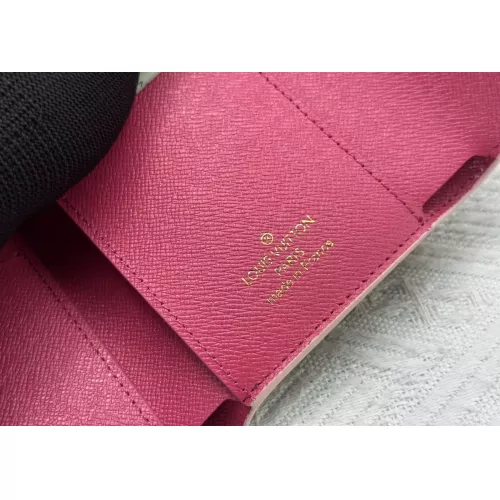 Cheap Louis Vuitton LV Wallets In Rose Red For Women #1357624 Replica Wholesale [$40.00 USD] [ITEM#1357624] on Replica Louis Vuitton LV Wallets