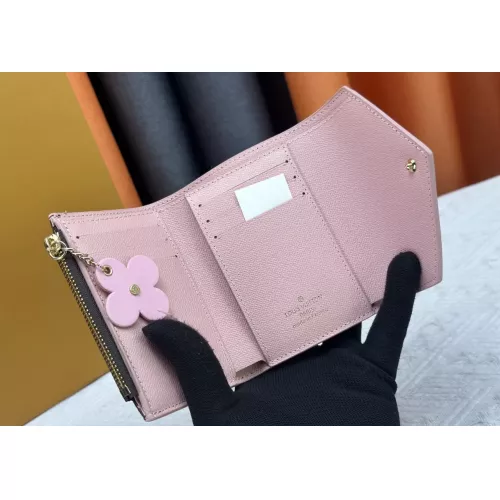 Cheap Louis Vuitton LV Wallets In Pink For Women #1357625 Replica Wholesale [$40.00 USD] [ITEM#1357625] on Replica Louis Vuitton LV Wallets