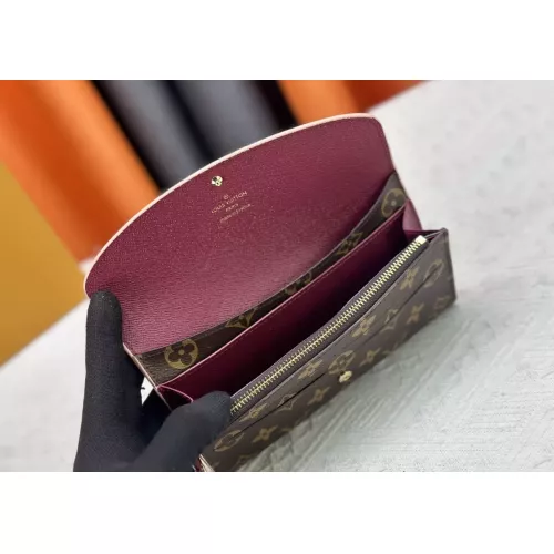 Cheap Louis Vuitton LV Wallets In Burgundy For Women #1357628 Replica Wholesale [$42.00 USD] [ITEM#1357628] on Replica Louis Vuitton LV Wallets