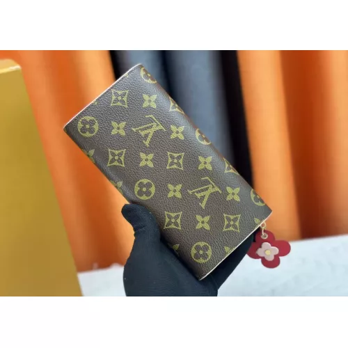 Cheap Louis Vuitton LV Wallets In Red For Women #1357629 Replica Wholesale [$42.00 USD] [ITEM#1357629] on Replica Louis Vuitton LV Wallets
