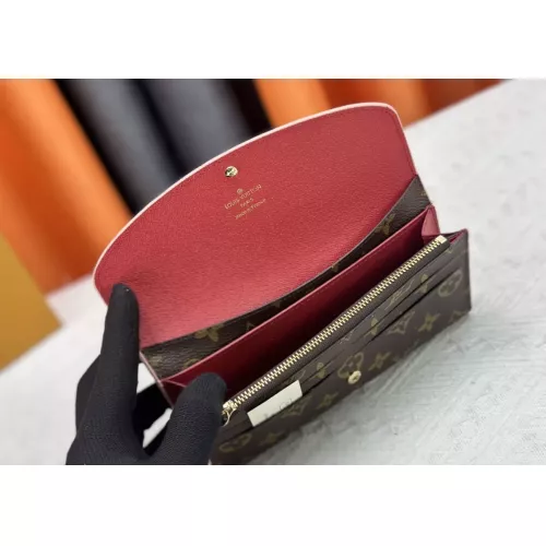 Cheap Louis Vuitton LV Wallets In Red For Women #1357629 Replica Wholesale [$42.00 USD] [ITEM#1357629] on Replica Louis Vuitton LV Wallets