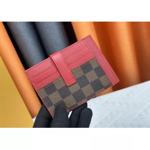 Cheap Louis Vuitton LV Card Case In Red For Women #1357630 Replica Wholesale [$38.00 USD] [ITEM#1357630] on Replica Louis Vuitton LV Wallets