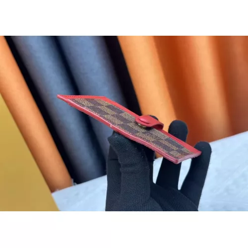 Cheap Louis Vuitton LV Card Case In Red For Women #1357630 Replica Wholesale [$38.00 USD] [ITEM#1357630] on Replica Louis Vuitton LV Wallets