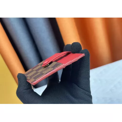 Cheap Louis Vuitton LV Card Case In Red For Women #1357630 Replica Wholesale [$38.00 USD] [ITEM#1357630] on Replica Louis Vuitton LV Wallets