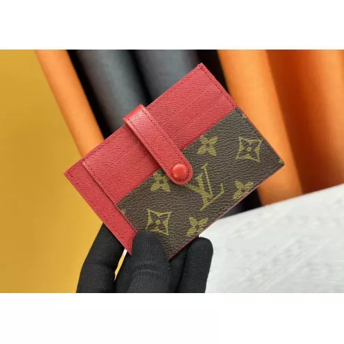 Louis Vuitton LV Card Case In Red For Women #1357631