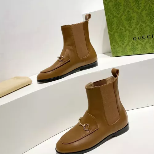 Cheap Gucci Boots For Women #1357640 Replica Wholesale [$98.00 USD] [ITEM#1357640] on Replica Gucci Boots