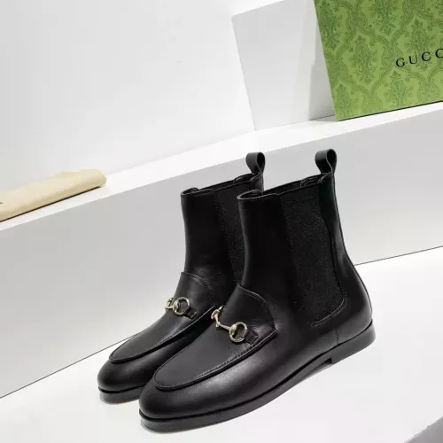 Cheap Gucci Boots For Women #1357641 Replica Wholesale [$98.00 USD] [ITEM#1357641] on Replica Gucci Boots