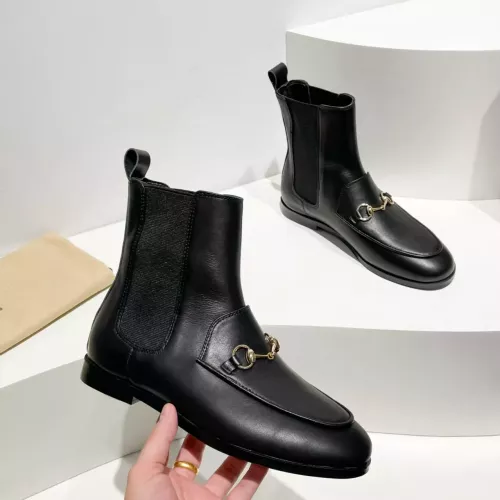 Cheap Gucci Boots For Women #1357641 Replica Wholesale [$98.00 USD] [ITEM#1357641] on Replica Gucci Boots