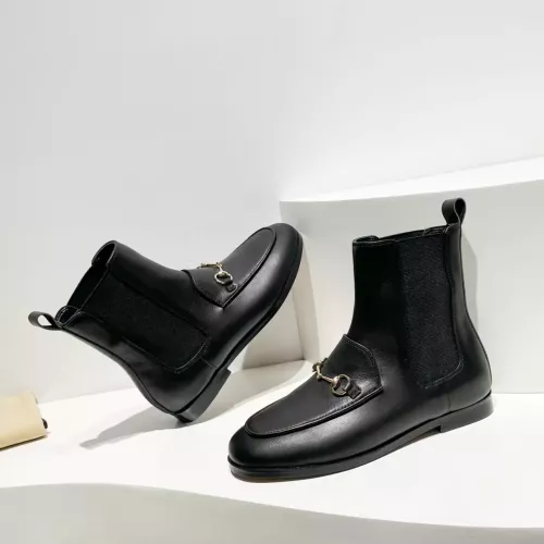 Cheap Gucci Boots For Women #1357641 Replica Wholesale [$98.00 USD] [ITEM#1357641] on Replica Gucci Boots