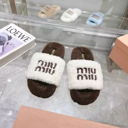 Cheap MIU MIU Slippers For Women #1357645 Replica Wholesale [$92.00 USD] [ITEM#1357645] on Replica MIU MIU Slippers