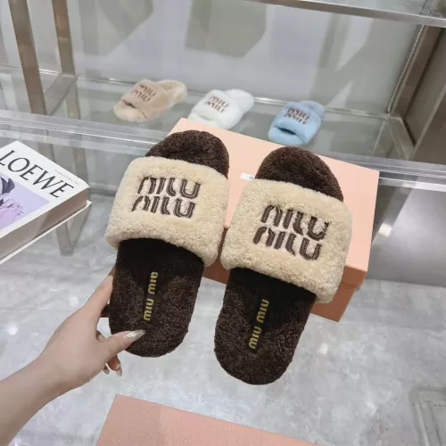 Cheap MIU MIU Slippers For Women #1357646 Replica Wholesale [$92.00 USD] [ITEM#1357646] on Replica MIU MIU Slippers