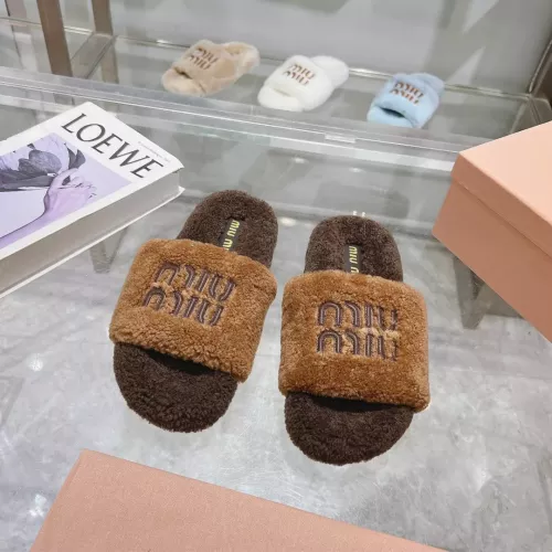 Cheap MIU MIU Slippers For Women #1357647 Replica Wholesale [$92.00 USD] [ITEM#1357647] on Replica MIU MIU Slippers