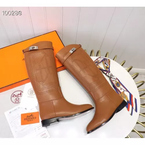 Cheap Hermes Boots For Women #1357651 Replica Wholesale [$118.00 USD] [ITEM#1357651] on Replica Hermes Boots