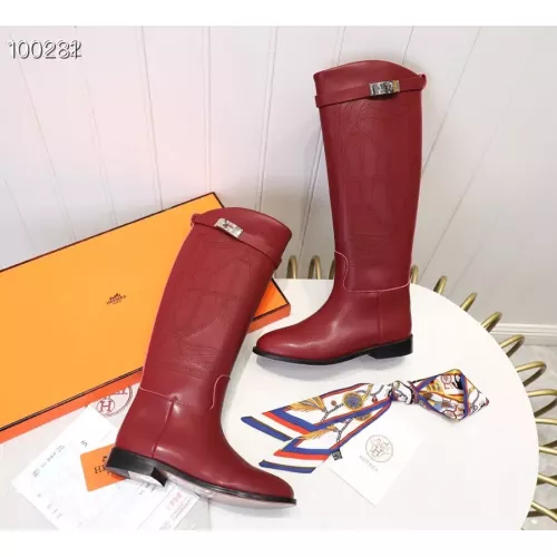 Cheap Hermes Boots For Women #1357652 Replica Wholesale [$118.00 USD] [ITEM#1357652] on Replica Hermes Boots