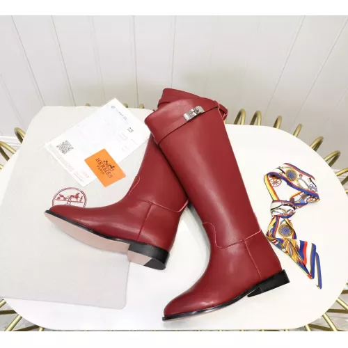 Cheap Hermes Boots For Women #1357658 Replica Wholesale [$115.00 USD] [ITEM#1357658] on Replica Hermes Boots