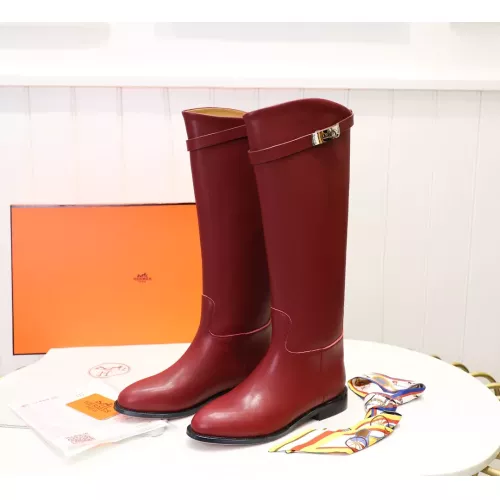 Cheap Hermes Boots For Women #1357658 Replica Wholesale [$115.00 USD] [ITEM#1357658] on Replica Hermes Boots