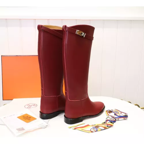 Cheap Hermes Boots For Women #1357658 Replica Wholesale [$115.00 USD] [ITEM#1357658] on Replica Hermes Boots