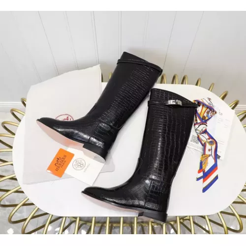 Cheap Hermes Boots For Women #1357661 Replica Wholesale [$115.00 USD] [ITEM#1357661] on Replica Hermes Boots