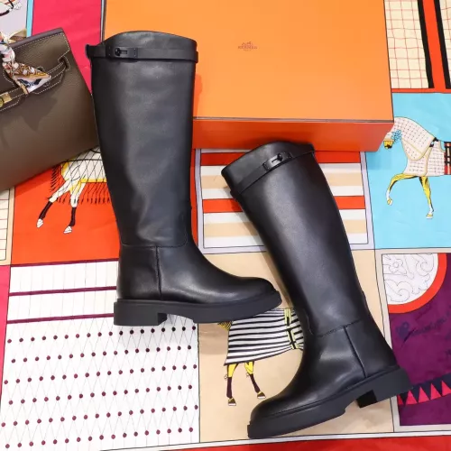 Cheap Hermes Boots For Women #1357664 Replica Wholesale [$115.00 USD] [ITEM#1357664] on Replica Hermes Boots