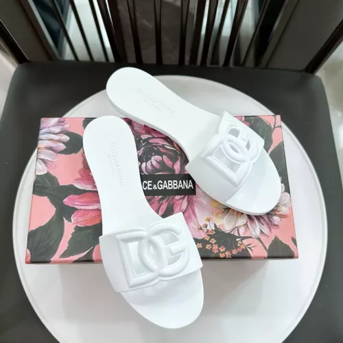 Cheap Dolce &amp; Gabbana D&amp;G Slippers For Women #1357683 Replica Wholesale [$48.00 USD] [ITEM#1357683] on Replica Dolce &amp; Gabbana D&amp;G Slippers