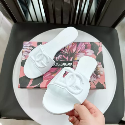 Cheap Dolce &amp; Gabbana D&amp;G Slippers For Women #1357683 Replica Wholesale [$48.00 USD] [ITEM#1357683] on Replica Dolce &amp; Gabbana D&amp;G Slippers