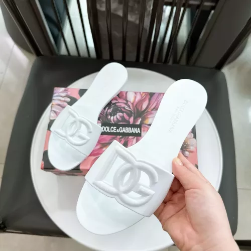 Cheap Dolce &amp; Gabbana D&amp;G Slippers For Women #1357683 Replica Wholesale [$48.00 USD] [ITEM#1357683] on Replica Dolce &amp; Gabbana D&amp;G Slippers
