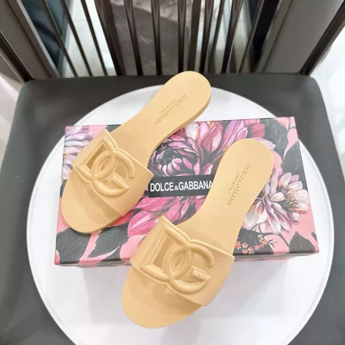 Cheap Dolce &amp; Gabbana D&amp;G Slippers For Women #1357684 Replica Wholesale [$48.00 USD] [ITEM#1357684] on Replica Dolce &amp; Gabbana D&amp;G Slippers