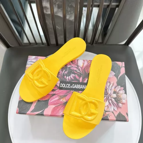 Cheap Dolce &amp; Gabbana D&amp;G Slippers For Women #1357685 Replica Wholesale [$48.00 USD] [ITEM#1357685] on Replica Dolce &amp; Gabbana D&amp;G Slippers