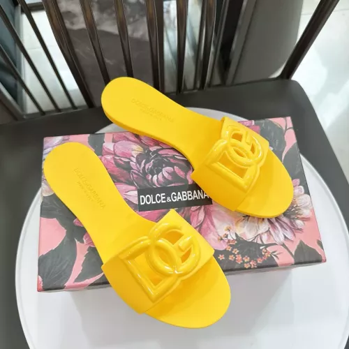 Cheap Dolce &amp; Gabbana D&amp;G Slippers For Women #1357685 Replica Wholesale [$48.00 USD] [ITEM#1357685] on Replica Dolce &amp; Gabbana D&amp;G Slippers