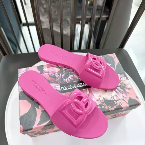 Cheap Dolce &amp; Gabbana D&amp;G Slippers For Women #1357686 Replica Wholesale [$48.00 USD] [ITEM#1357686] on Replica Dolce &amp; Gabbana D&amp;G Slippers