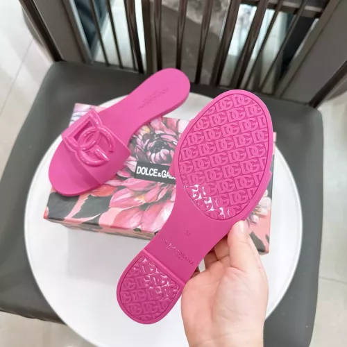 Cheap Dolce &amp; Gabbana D&amp;G Slippers For Women #1357686 Replica Wholesale [$48.00 USD] [ITEM#1357686] on Replica Dolce &amp; Gabbana D&amp;G Slippers