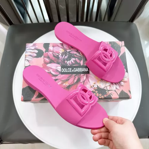 Cheap Dolce &amp; Gabbana D&amp;G Slippers For Women #1357686 Replica Wholesale [$48.00 USD] [ITEM#1357686] on Replica Dolce &amp; Gabbana D&amp;G Slippers