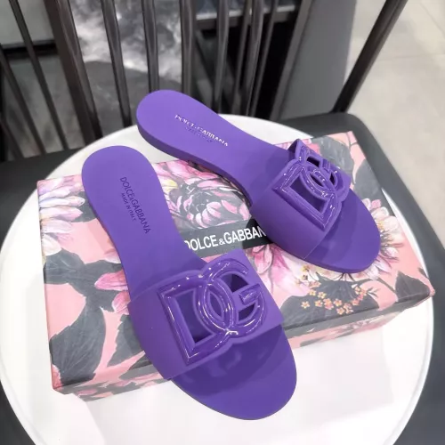 Cheap Dolce &amp; Gabbana D&amp;G Slippers For Women #1357688 Replica Wholesale [$48.00 USD] [ITEM#1357688] on Replica Dolce &amp; Gabbana D&amp;G Slippers