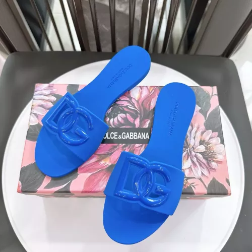 Cheap Dolce &amp; Gabbana D&amp;G Slippers For Women #1357689 Replica Wholesale [$48.00 USD] [ITEM#1357689] on Replica Dolce &amp; Gabbana D&amp;G Slippers