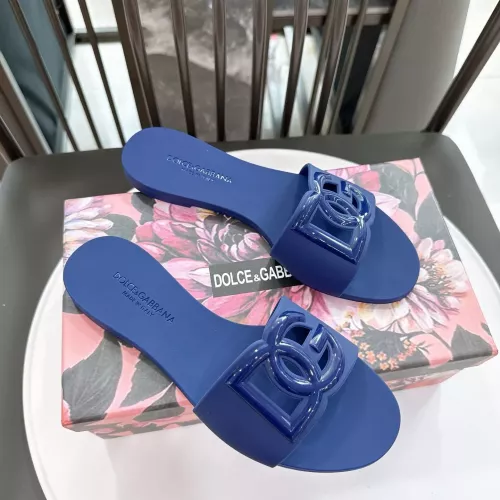 Cheap Dolce &amp; Gabbana D&amp;G Slippers For Women #1357690 Replica Wholesale [$48.00 USD] [ITEM#1357690] on Replica Dolce &amp; Gabbana D&amp;G Slippers