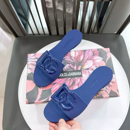 Cheap Dolce &amp; Gabbana D&amp;G Slippers For Women #1357690 Replica Wholesale [$48.00 USD] [ITEM#1357690] on Replica Dolce &amp; Gabbana D&amp;G Slippers
