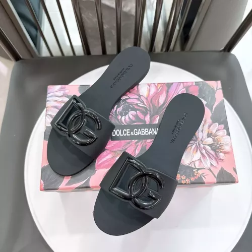 Cheap Dolce &amp; Gabbana D&amp;G Slippers For Women #1357691 Replica Wholesale [$48.00 USD] [ITEM#1357691] on Replica Dolce &amp; Gabbana D&amp;G Slippers