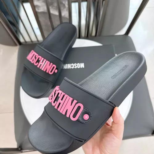 Cheap Moschino Slippers For Women #1357693 Replica Wholesale [$56.00 USD] [ITEM#1357693] on Replica Moschino Slippers