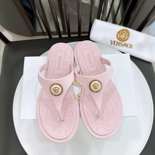 Cheap Versace Slippers For Women #1357694 Replica Wholesale [$60.00 USD] [ITEM#1357694] on Replica Versace Slippers