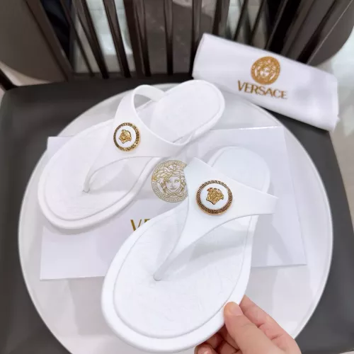 Cheap Versace Slippers For Women #1357695 Replica Wholesale [$60.00 USD] [ITEM#1357695] on Replica Versace Slippers