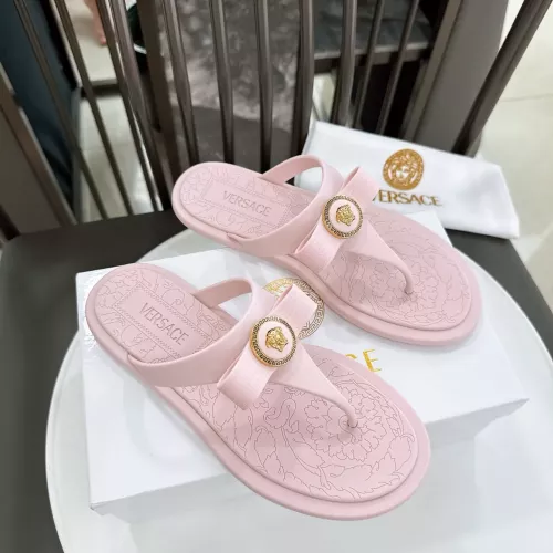 Cheap Versace Slippers For Women #1357698 Replica Wholesale [$60.00 USD] [ITEM#1357698] on Replica Versace Slippers