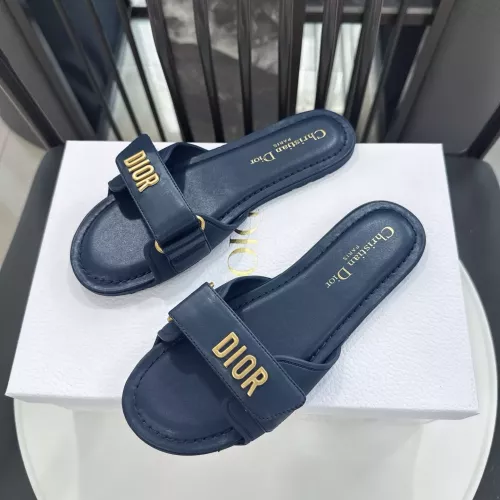 Cheap Christian Dior Slippers For Women #1357701 Replica Wholesale [$64.00 USD] [ITEM#1357701] on Replica Christian Dior Slippers