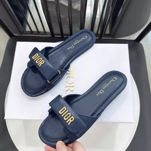 Cheap Christian Dior Slippers For Women #1357701 Replica Wholesale [$64.00 USD] [ITEM#1357701] on Replica Christian Dior Slippers