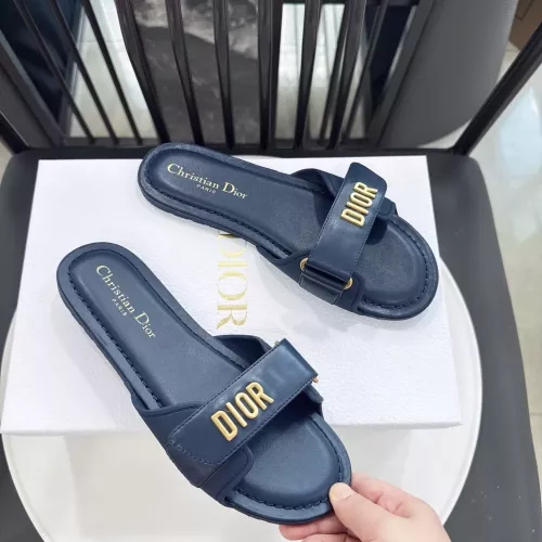 Cheap Christian Dior Slippers For Women #1357701 Replica Wholesale [$64.00 USD] [ITEM#1357701] on Replica Christian Dior Slippers