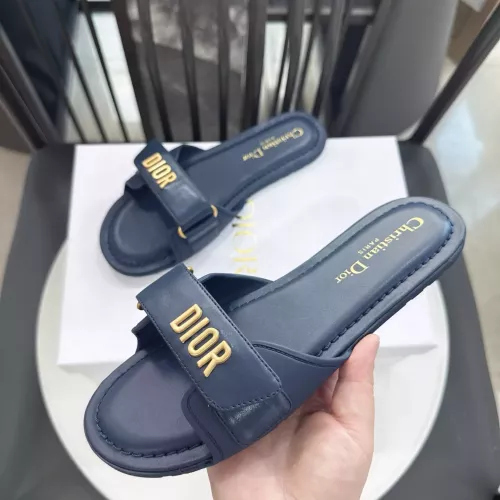 Cheap Christian Dior Slippers For Women #1357701 Replica Wholesale [$64.00 USD] [ITEM#1357701] on Replica Christian Dior Slippers