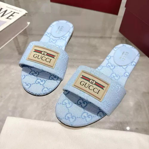 Cheap Gucci Slippers For Women #1357705 Replica Wholesale [$72.00 USD] [ITEM#1357705] on Replica Gucci Slippers