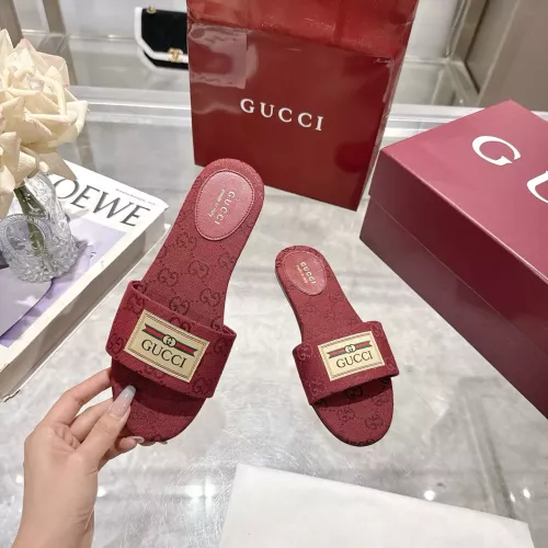 Cheap Gucci Slippers For Women #1357706 Replica Wholesale [$72.00 USD] [ITEM#1357706] on Replica Gucci Slippers