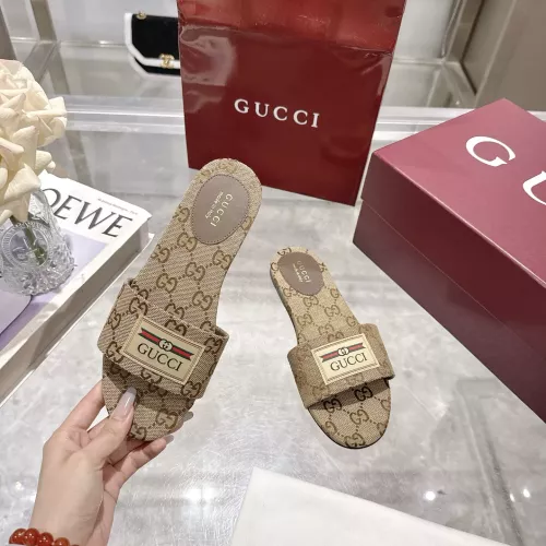 Cheap Gucci Slippers For Women #1357708 Replica Wholesale [$72.00 USD] [ITEM#1357708] on Replica Gucci Slippers