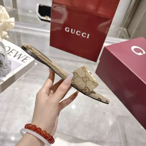 Cheap Gucci Slippers For Women #1357708 Replica Wholesale [$72.00 USD] [ITEM#1357708] on Replica Gucci Slippers
