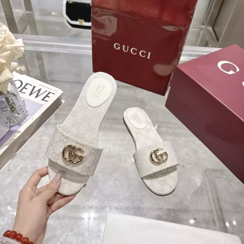 Cheap Gucci Slippers For Women #1357711 Replica Wholesale [$76.00 USD] [ITEM#1357711] on Replica Gucci Slippers